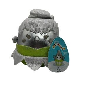 Disney 100th Anniversary Special Edition Sparkle Silver Squishmallows Tinkerbell